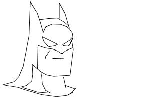 Easy Batman Drawing - Drawing by MuhammadHC | DrawingNow