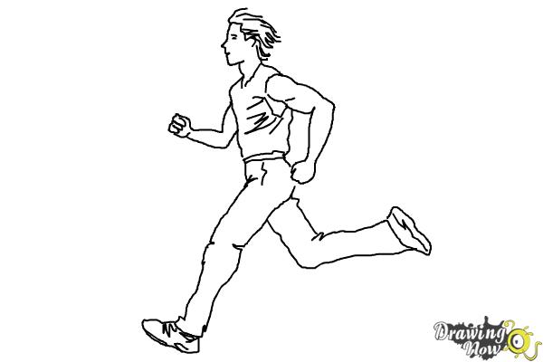 man running coloring pages - photo #26