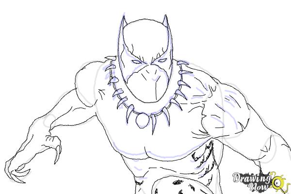 Black Panther Drawing 5