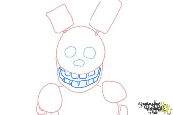 How To Draw Springtrap From Five Nights At Freddys 3 Drawingnow