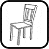 How to draw a chair