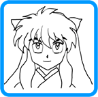 InuYasha coloring page