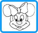 Minnie Mouse coloring page