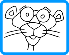 The Pink Panther coloring page