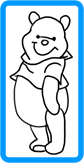Pooh the Bear coloring page