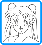 Sailor Moon coloring page