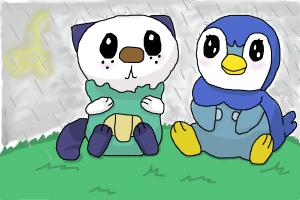 Piplup and Oshawott