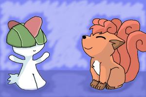 Vulpix and Ralts