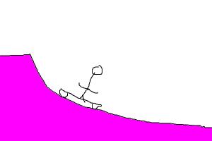 first jump