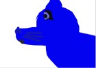 blue fox
