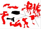 bloody drawing