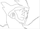 Quick drawing a latias with anime hair