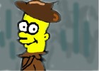bart simpson (indiana jones outfit)