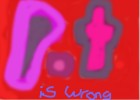 Smoking pot is wrong