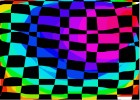 checkerd rainbow