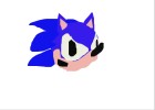 sonic the hedgehog (drawing)