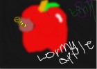 wormy apple