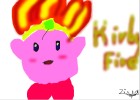 How to drawning Kirby Fire