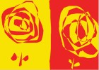 Red and Yellow Roses