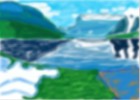 Blinding lake