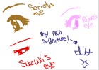 My OC's eyes; and a new message! :D (T)