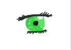 green eye