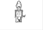 robot drawing