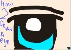 how to draw a eye part 2