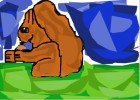 how to draw a squirrel