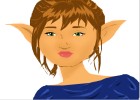 Elegant Elf Woman
