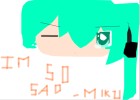 how to draw miku so sad chibi