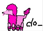 Pink Poodle by clo_