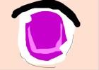 how to draw minori kushieda's eye
