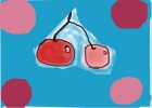 Cherries with dots