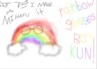 rainbow glasses kun
