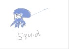 how to draw squid