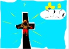 jesus dying on the cross