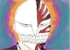 ichigo with hollow mask