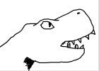 T-rex head