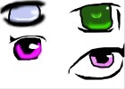 Basic anime eyes