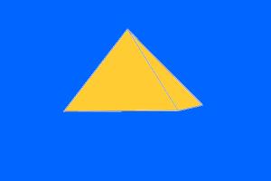 3D pyramid