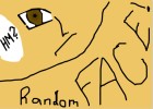 random face