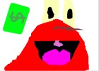 mr krabs face