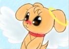 The angel dog named autumn