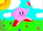 Kirby in the meadow