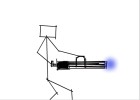 gatling gun