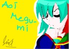 My own Keroro gunso character (Aoi Megumi)