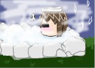 Girl in Hotspring