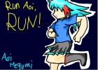 Running Aoi Megumi