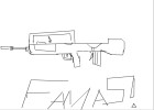 my gun famas!!